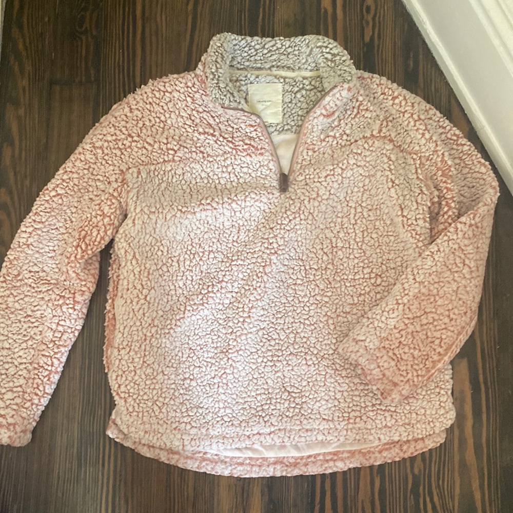 Pink Sherpa Jacket